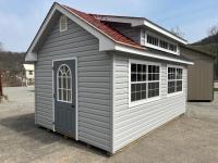 10x16' Vinyl Cape Cod Office Shed