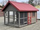 8 x 12 King Coop w/ Metal Roof