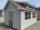 10x16' Vinyl Cape Cod Office Shed